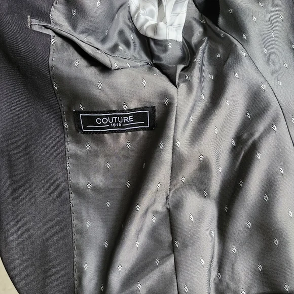 FABIAN Couture 1910 BOY’s Power Stretch Suit Separates in Charcoal - BLAZER 6B - Picture 15 of 16